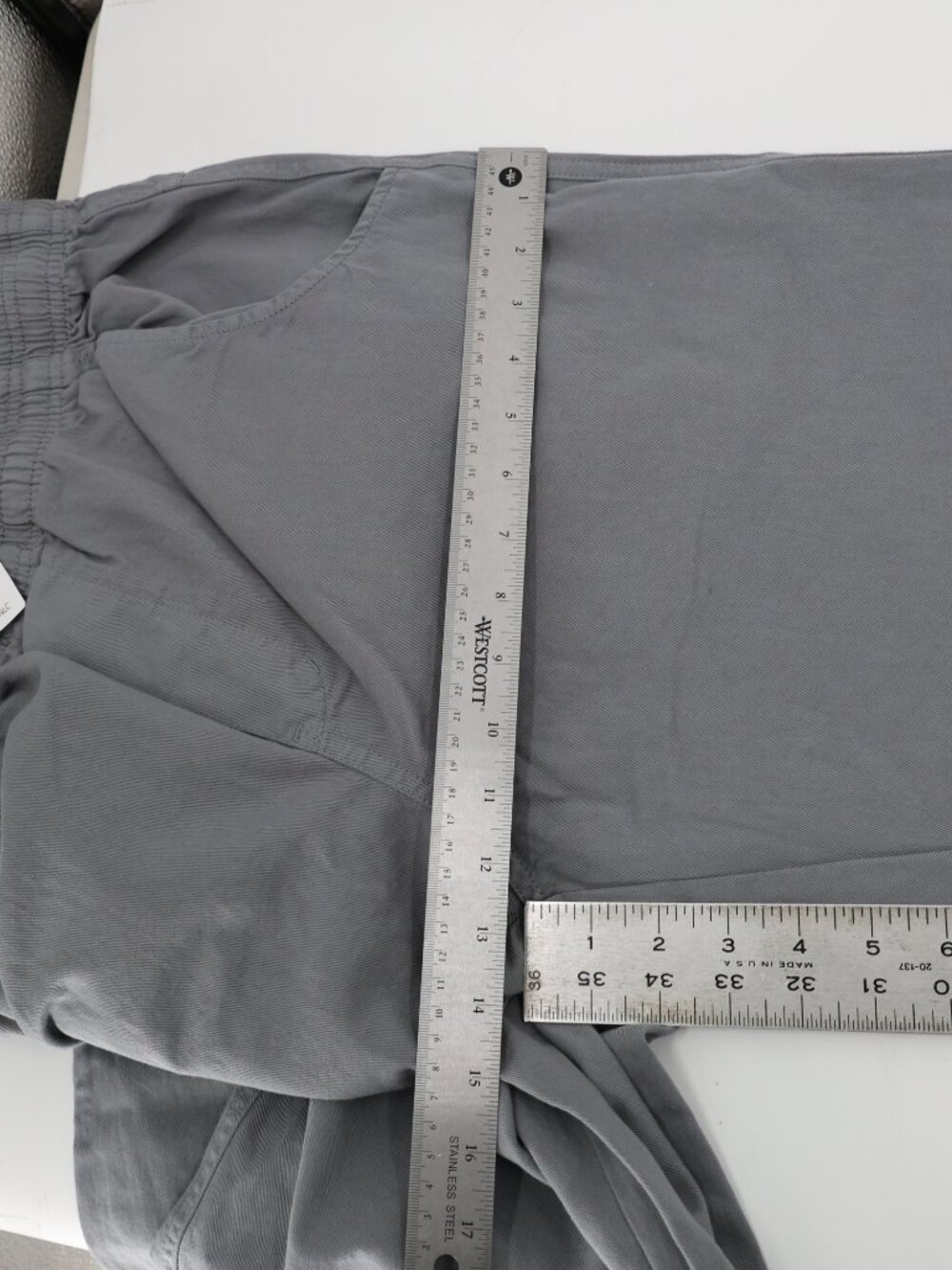 NWT Crazy Shirts Hawaii Twill Pants Mens medium L33 gray Dyed Tropical casual - Picture 8 of 13